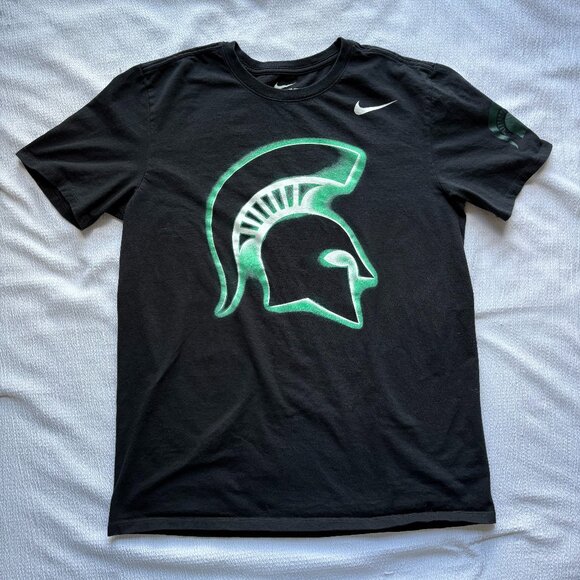 Michigan State University Spartans Graphic Nike Tee Men's T-Shirt Size Medium - Picture 1 of 5